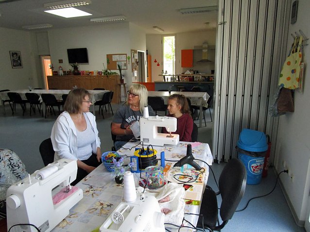Bild: N&auml;hkurs im Freizeitzentrum Artern