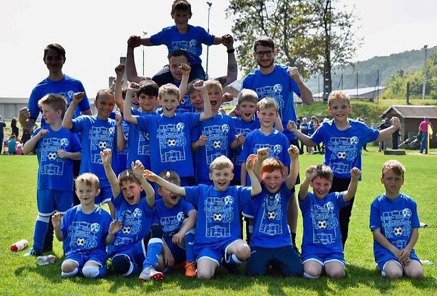Bild: F-Junioren SV Blau Wei&szlig; Bad Frankenhausen 2018/19