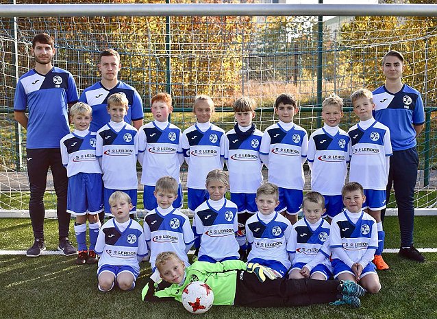 Bild: F-Junioren SV Blau Wei&szlig; Bad Frankenhausen 2018/19
