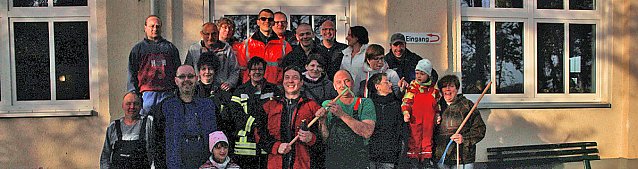 Bild: Feuerwehr beim Arbeitseinsatz