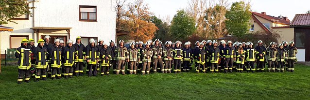 Bild: Ausbildungssamstag der Feuerwehren im Bereich Artern