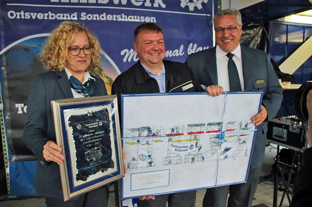 Bild: 25 Jahre Ortsverband des THW Sondershausen