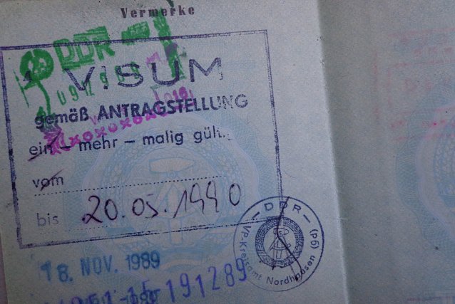 Bild: Reisepass DDR