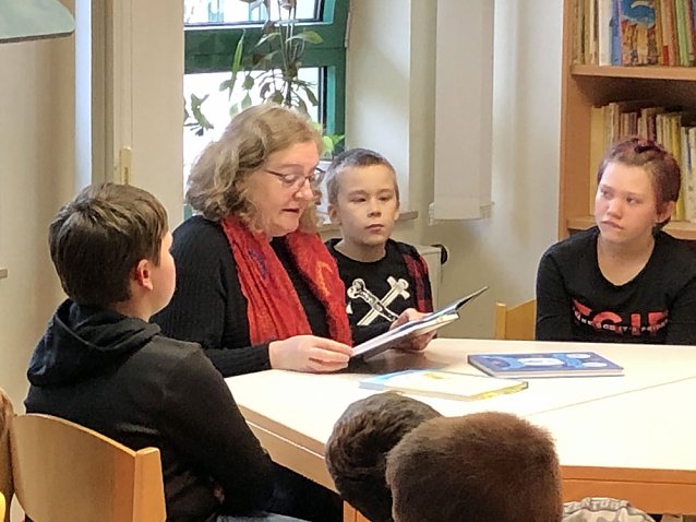 Bild: Im F&ouml;rderzentrum gelesen