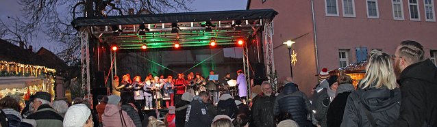Bild: Weihnachtsmarkt in Bad Frankenhausen er&ouml;ffnet