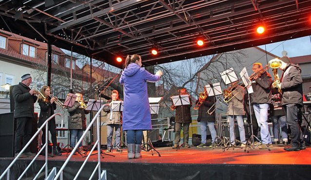 Bild: Weihnachtsmarkt in Bad Frankenhausen er&ouml;ffnet