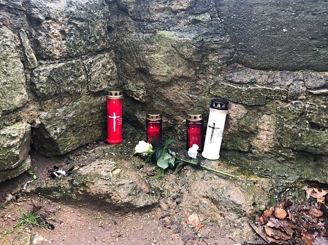 Bild: Trauerbekundungen in Sondershausen