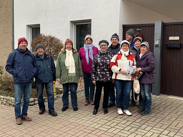 Bild: F&uuml;nf Jahre gemeinsames Wandern- Lauf- u. Wandergruppe Etzleben