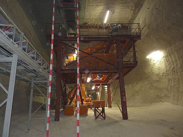 Bild: Steinsalzverarbeitung