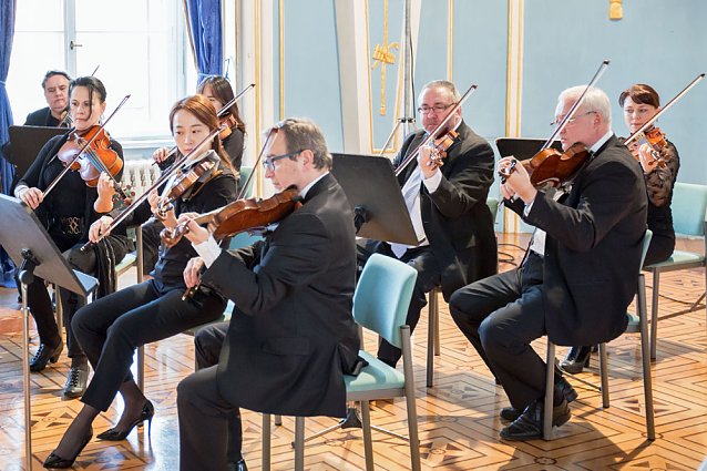 Bild: Bach und Mozart beim 3. SCHLOSSKONZERT