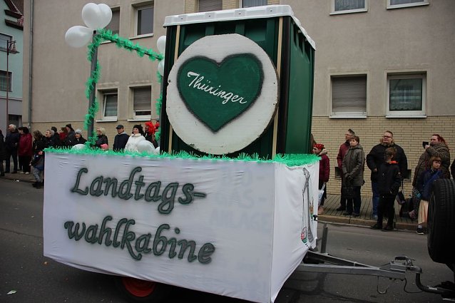 Bild: Rosenmontag in Sondershausen