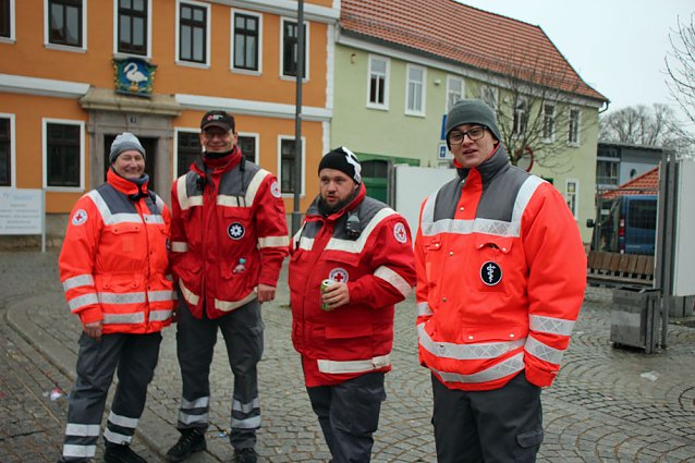 Bild: Rosenmontag auf dem Markt Sondershausen