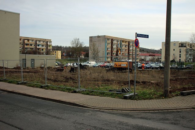 Bild: Baubeginn Service-Wohnen Weizenstra&szlig;e 19