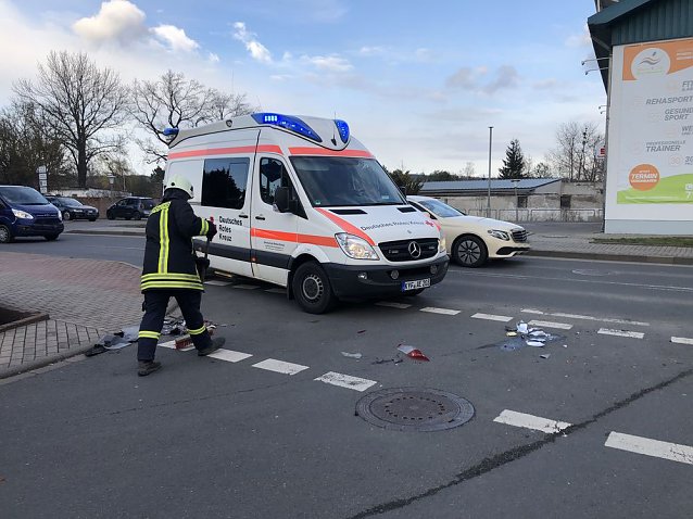 Bild: Unfall mit Personenschaden