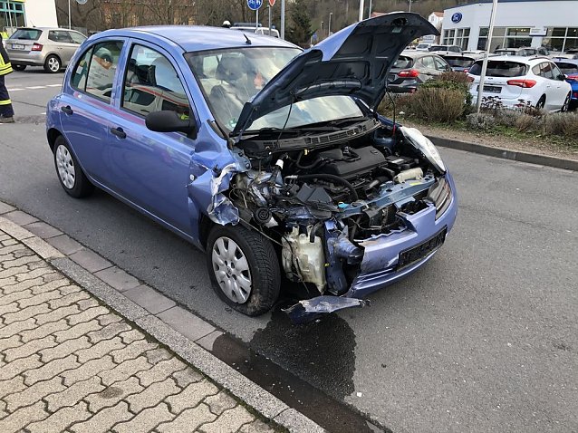 Bild: Unfall mit Personenschaden
