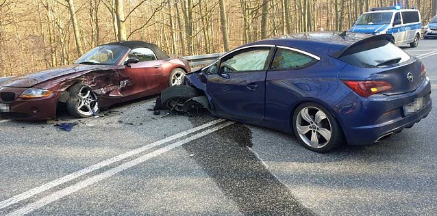 Bild: Unfall auf der B85