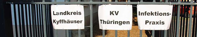 Bild: Infektionspraxis heute in Bad Frankenhausen &uuml;bergeben