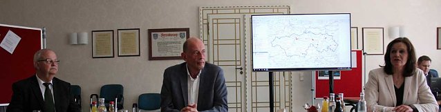 Bild: Geoinformationssystem im Rahmen des Corona-Krisenmanagements