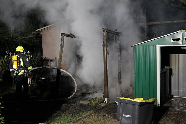 Bild: Brand in Sondershausen