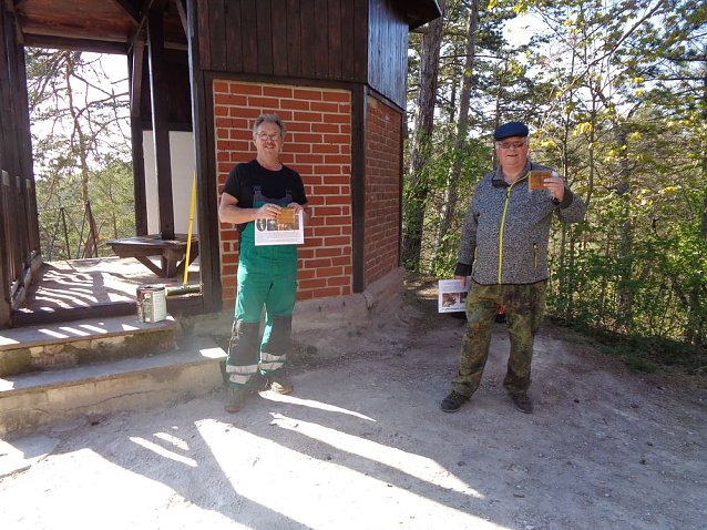 Bild: Renovierungsarbeiten an der Schutzh&uuml;tte Hornungsh&ouml;he
