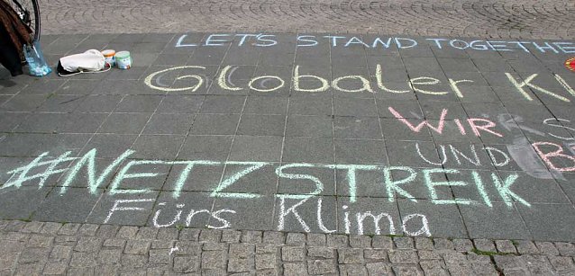 Bild: Internetaktion Fridays for Future