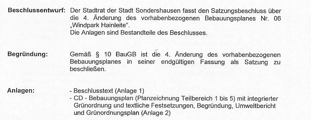 Bild: Weitere Beschl&uuml;sse im Stadtrat