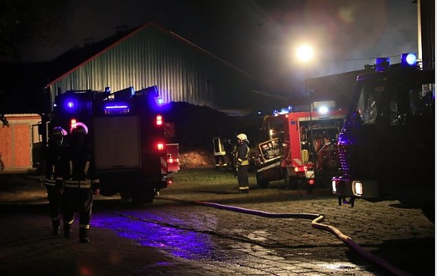 Bild: B&uuml;rgermeister zum Brand in Gro&szlig;berndten