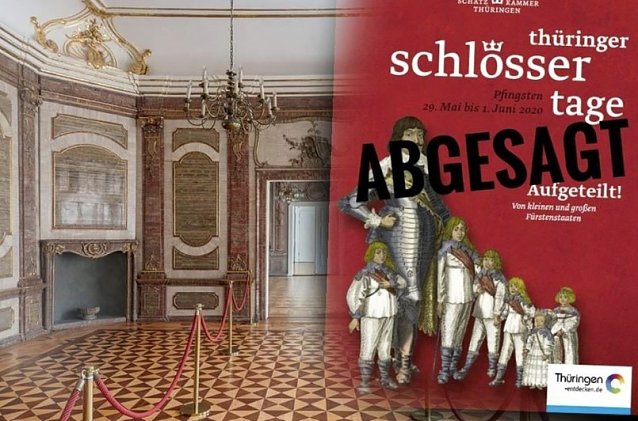 Bild: Schl&ouml;ssertage abgesagt, ...
