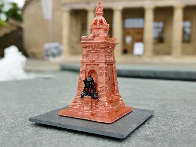 Bild: 3D-Modell des Kyffh&auml;userdenkmals ab sofort erh&auml;ltlich