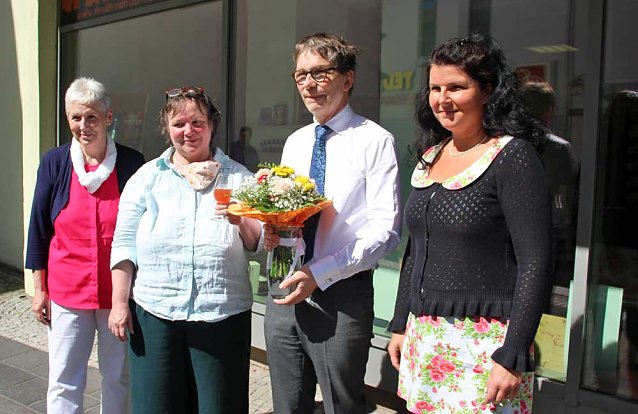 Bild: Kreisstadt hat wieder ein Buchhandlung