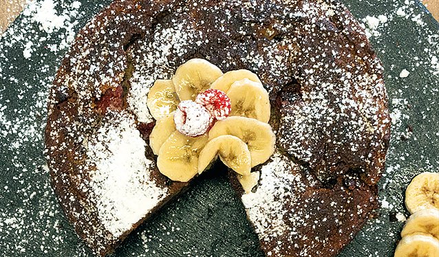 Bild: Kartoffel-Bananen-Kuchen