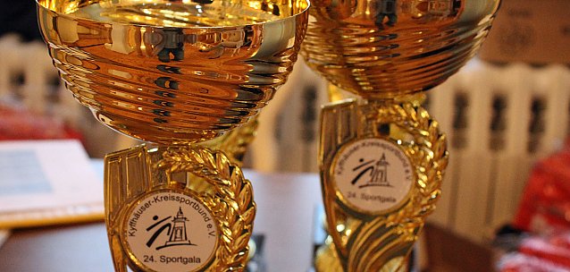 Bild: Ehrung der Sportlerinnen und Sportler bei 24. Sportgala