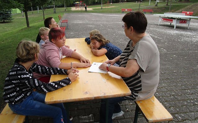 Bild: Erster Leseclub im neuen Schuljahr im Freizeitzentrum Artern