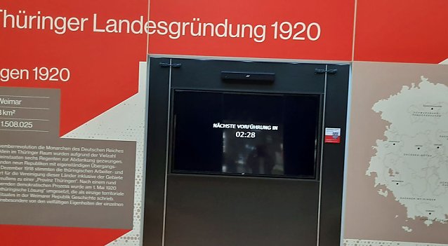 Bild: Wanderausstellung 100 Jahre Th&uuml;ringen