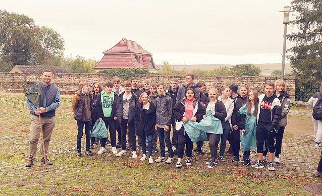 Bild: Ebelebener Sch&uuml;ler sammelten M&uuml;ll