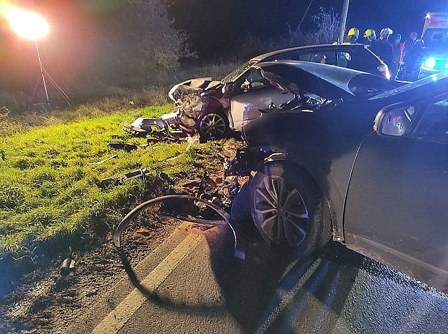 Bild: Verkehrsunfall zwischen Ringleben und Esperstedt