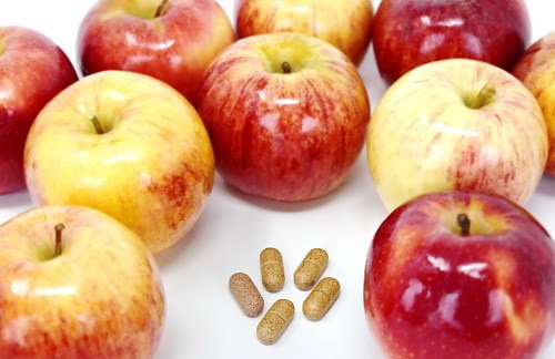Bild: Cholesterin senken ohne Tabletten: In &Auml;pfeln enthaltene Pektine haben die F&auml;higkeit, Blutfettwerte dauerhaft um bis zu ein Viertel zu reduzieren.