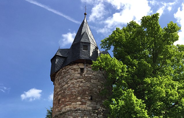 Bild: Der Zollturm von Beuren