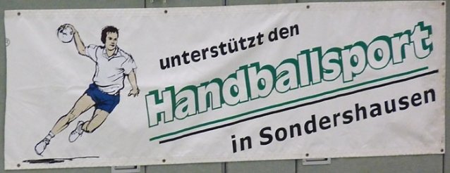 Bild: Einheit Sondershausen - HSC Erfurt
