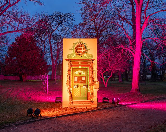 Bild: T&uuml;rchen im Botanischer Garten