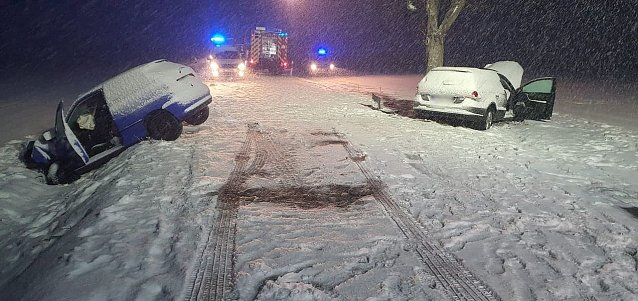 Bild: Unfall zwischen Udersleben und Esperstedt