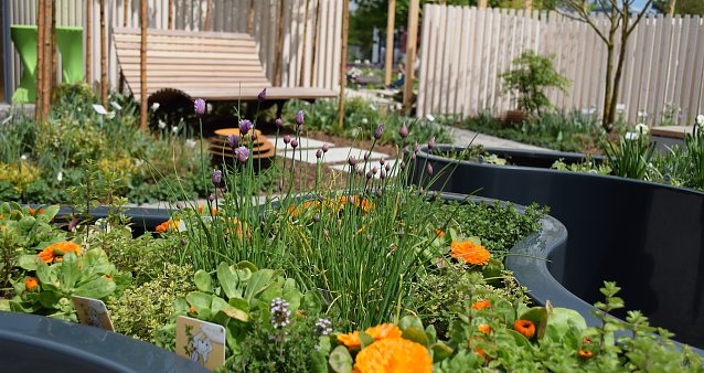 Bild: Themengarten auf der BUGA Erfurt 