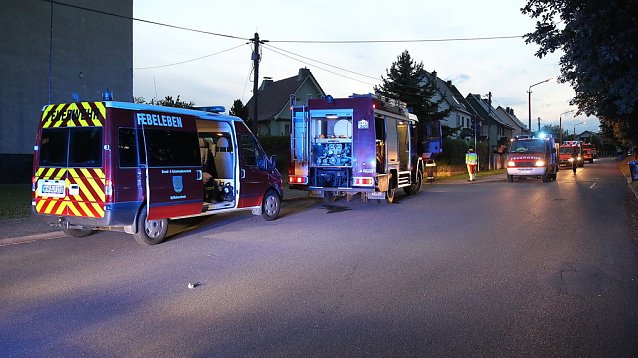 Bild: Brand in der GU Schernberg