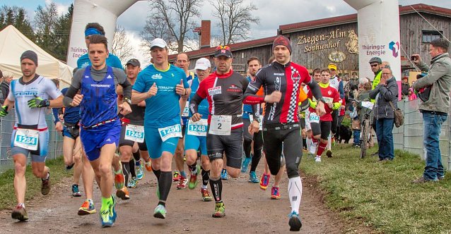 Bild: Start der 21-Kilometer-Strecke in Sophieehof