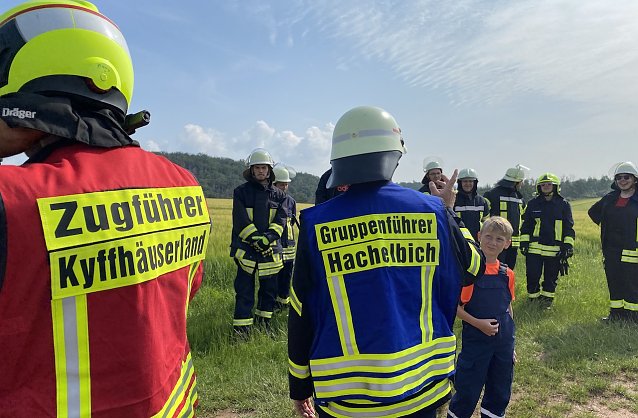 Bild: Immer gute erkennbar waren die Funktionstr&auml;ger