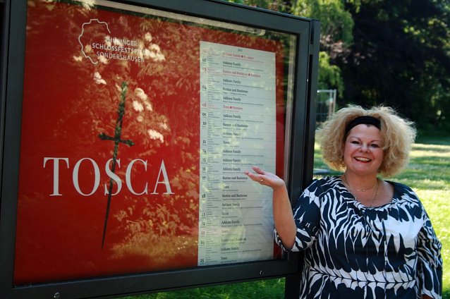 Bild: Anette Leistenschneider hat sich an die Inszenierung von Puccinis "Tosca" gewagt