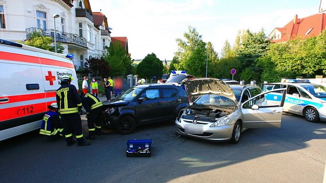 Bild: Unfall in Sondershausen