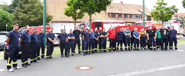 Bild: Katastrophensch&uuml;tzer aus dem Kyffh&auml;userkreis fahren zum den Flutopfern nach Ahrweiler