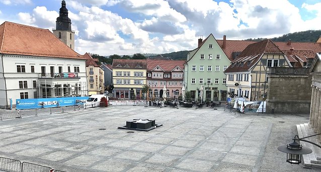 Bild: Marktplatz in Sondershausen