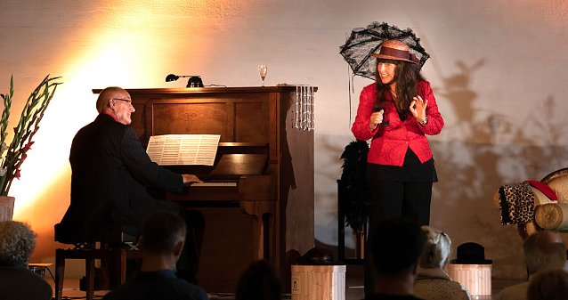 Bild: Duo "con emotione" gastieren im Regionalmuseum in Bad Frankenhausen
